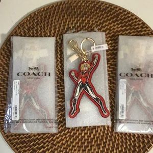 PRICE DROP, COACH / Marvel Carol Danvers Bag Charm/Key Chain